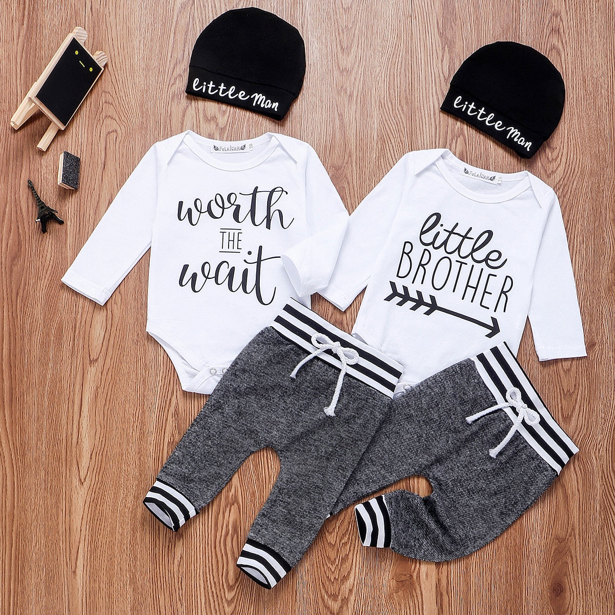 0-18Months Newborn Infant Baby Boy Clothes Cotton Sets Long