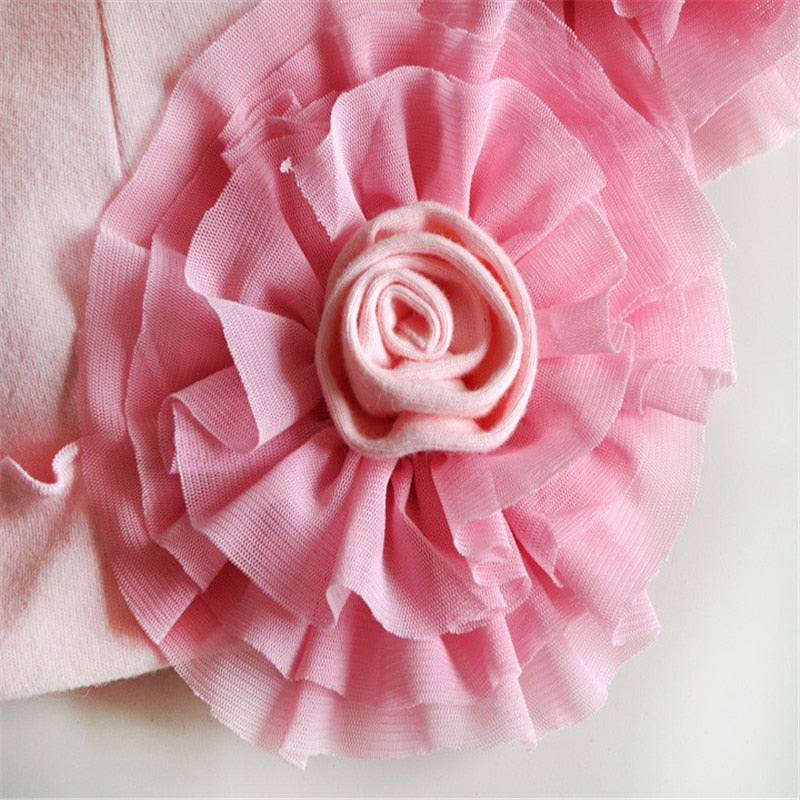 100%Cotton Floral Baby Hat Girls Infant Hats Photography