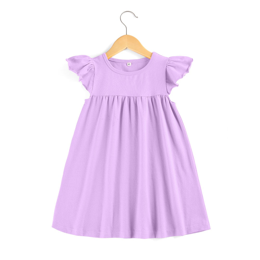 2020 boutique clothes children little girls pearl flutter