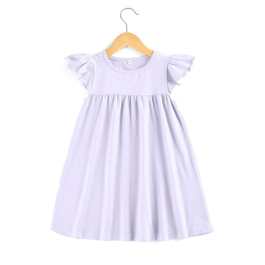 2020 boutique clothes children little girls pearl flutter