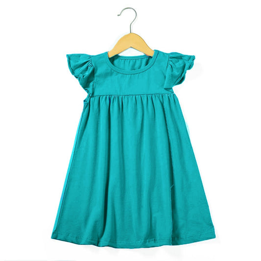 2020 boutique clothes children little girls pearl flutter