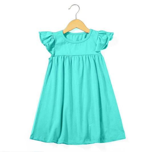 2020 boutique clothes children little girls pearl flutter