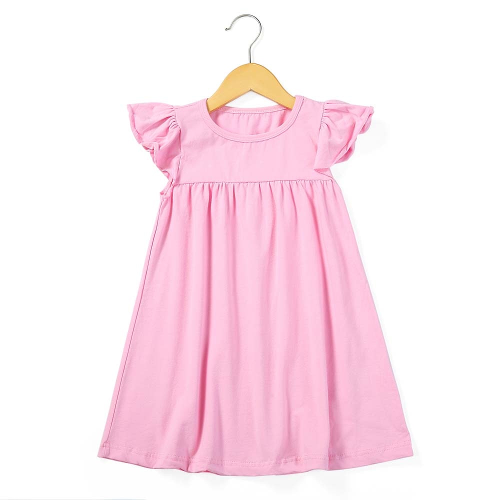 2020 boutique clothes children little girls pearl flutter