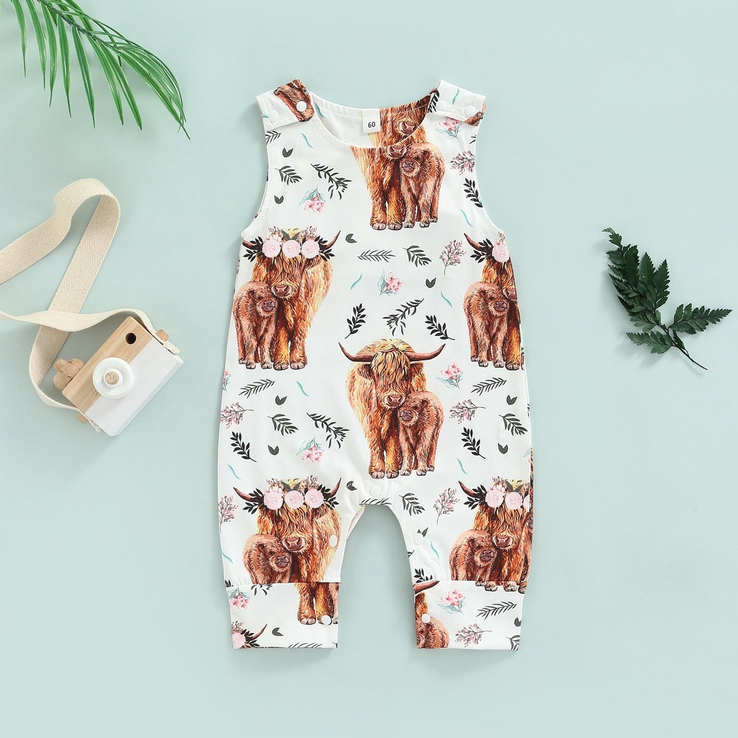 2022-04-11 Lioraitiin 0-18M Infant Baby Girls Jumpsuit