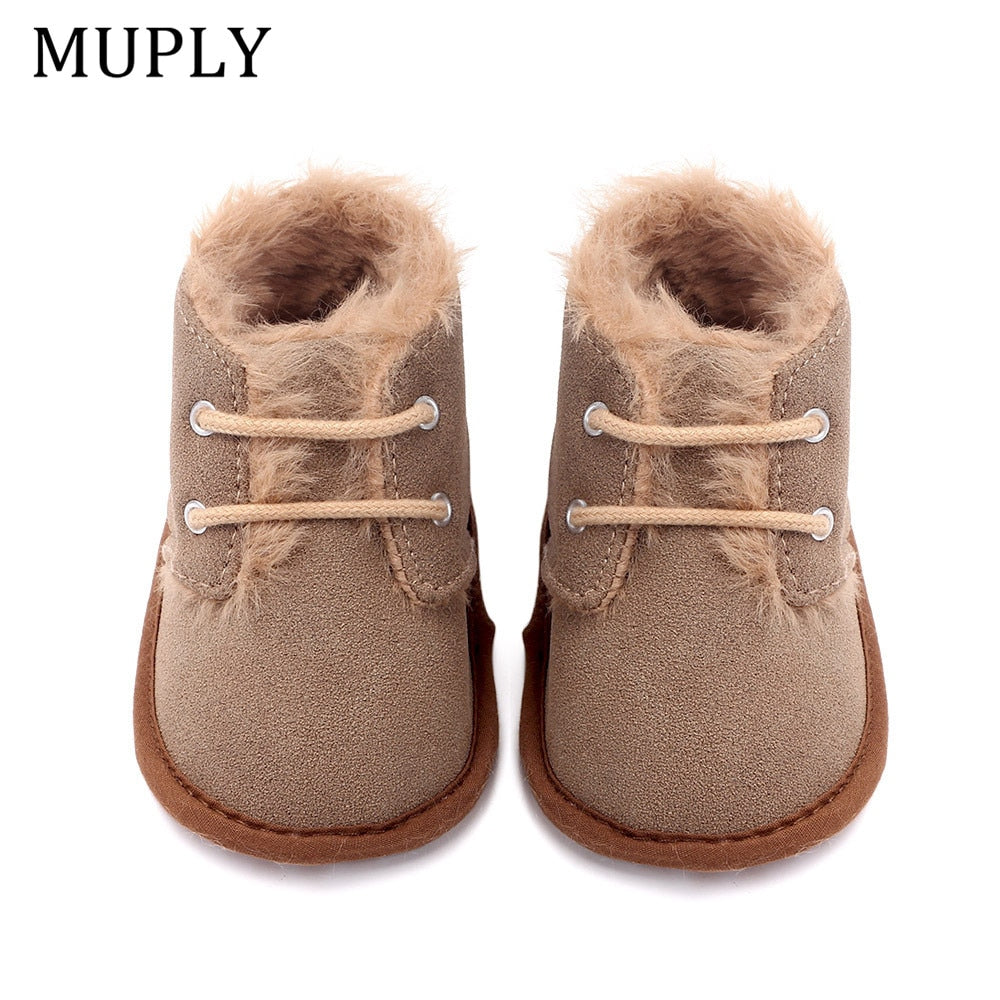 2022 Baby Girls Boys Winter Keep Warm Shoes First Walkers