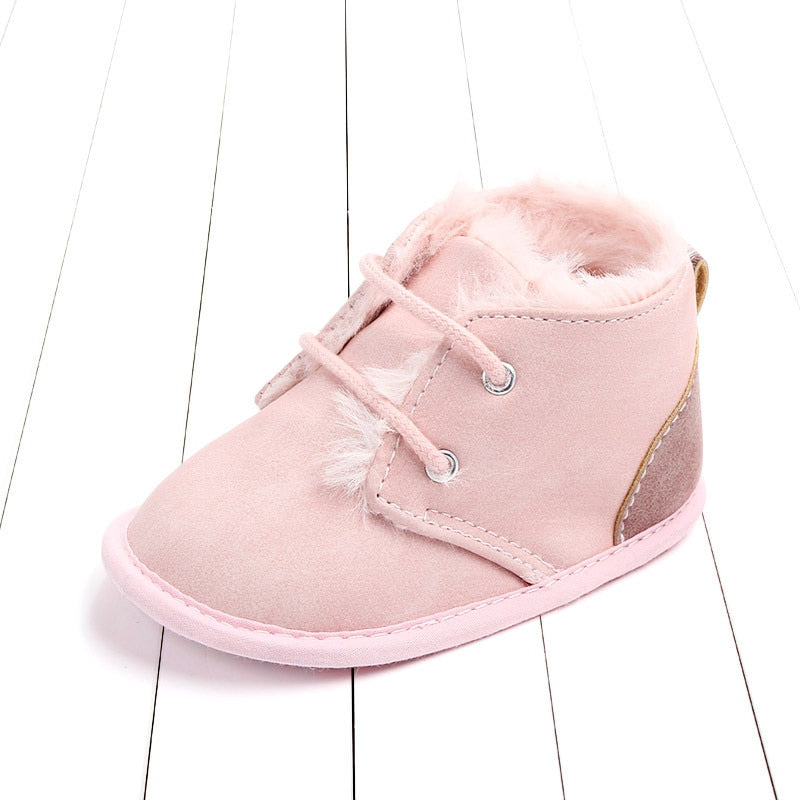 2022 Baby Girls Boys Winter Keep Warm Shoes First Walkers