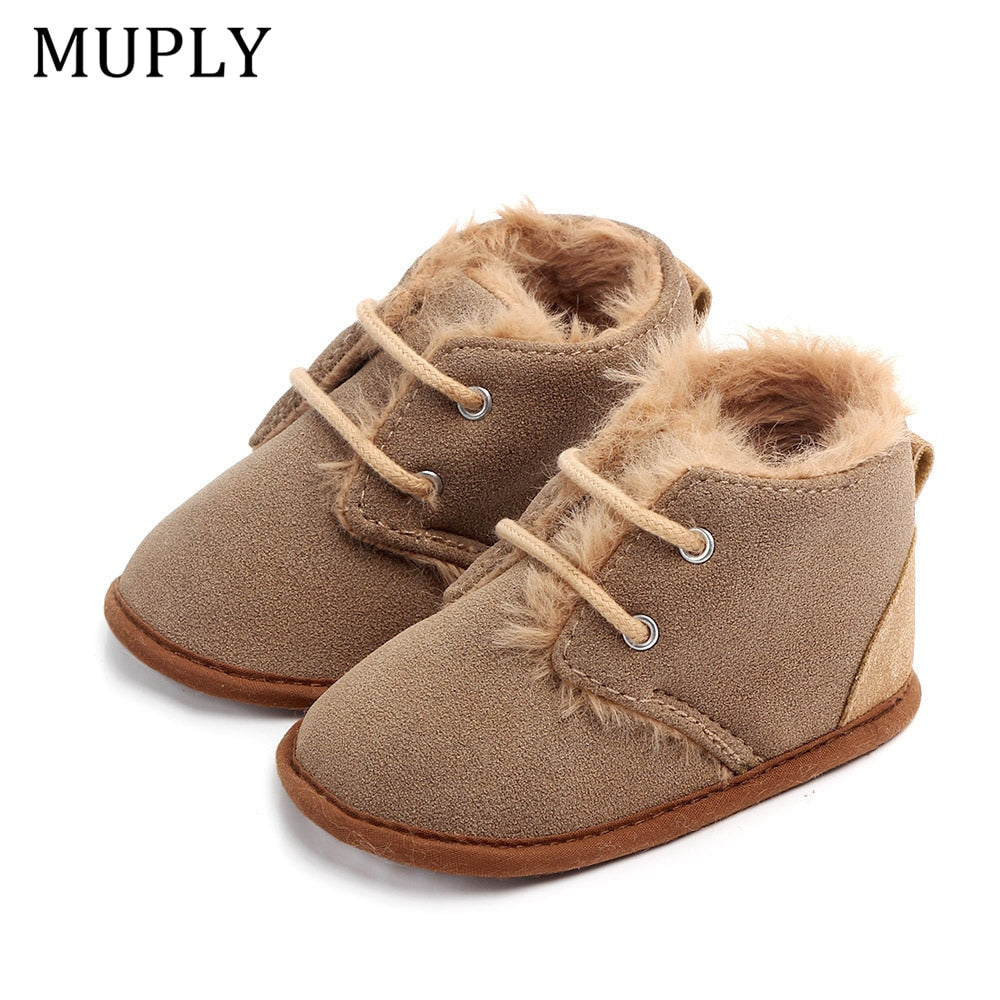 2022 Baby Girls Boys Winter Keep Warm Shoes First Walkers