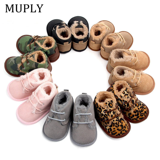 2022 Baby Girls Boys Winter Keep Warm Shoes First Walkers