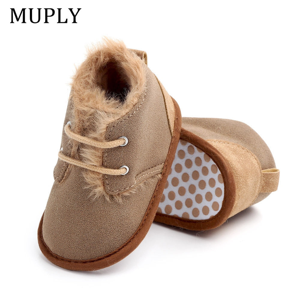 2022 Baby Girls Boys Winter Keep Warm Shoes First Walkers