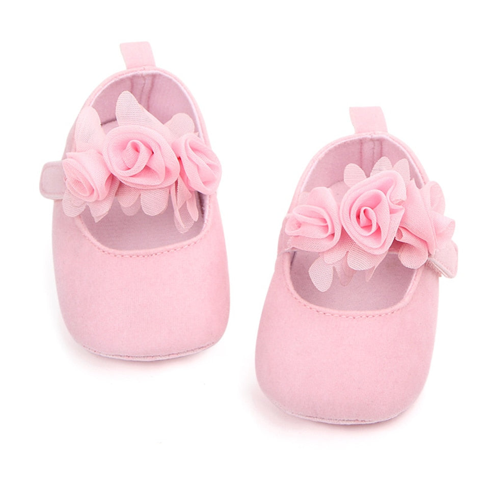 2022 New Cute Floral Baby Shoes For Newborn Infant Toddler