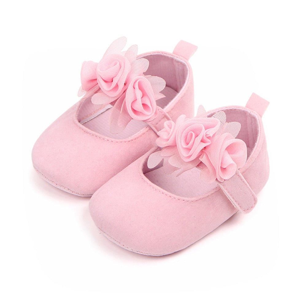 2022 New Cute Floral Baby Shoes For Newborn Infant Toddler