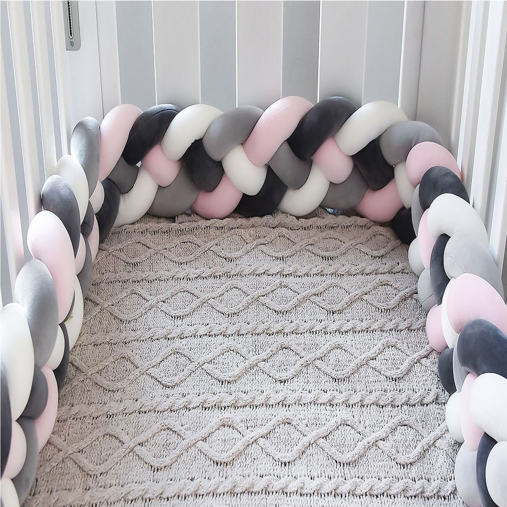 2M/3M Baby Bed Bumper Tour De Lit Bebe Newborn Crib Bumper 4