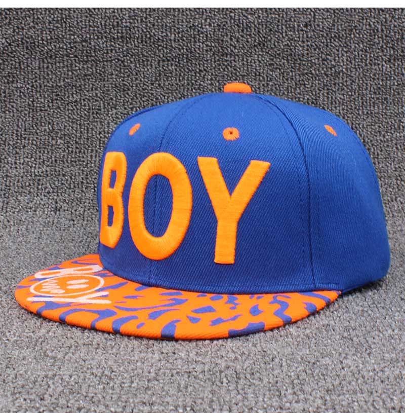 3D Letter BOY cap boy Adjustable Baseball Cap 3-8 Years Kids