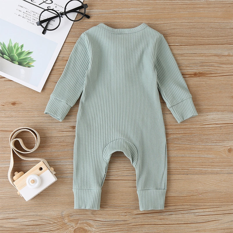 Autumn Newborn Infant Baby Boys Girls Romper Playsuit