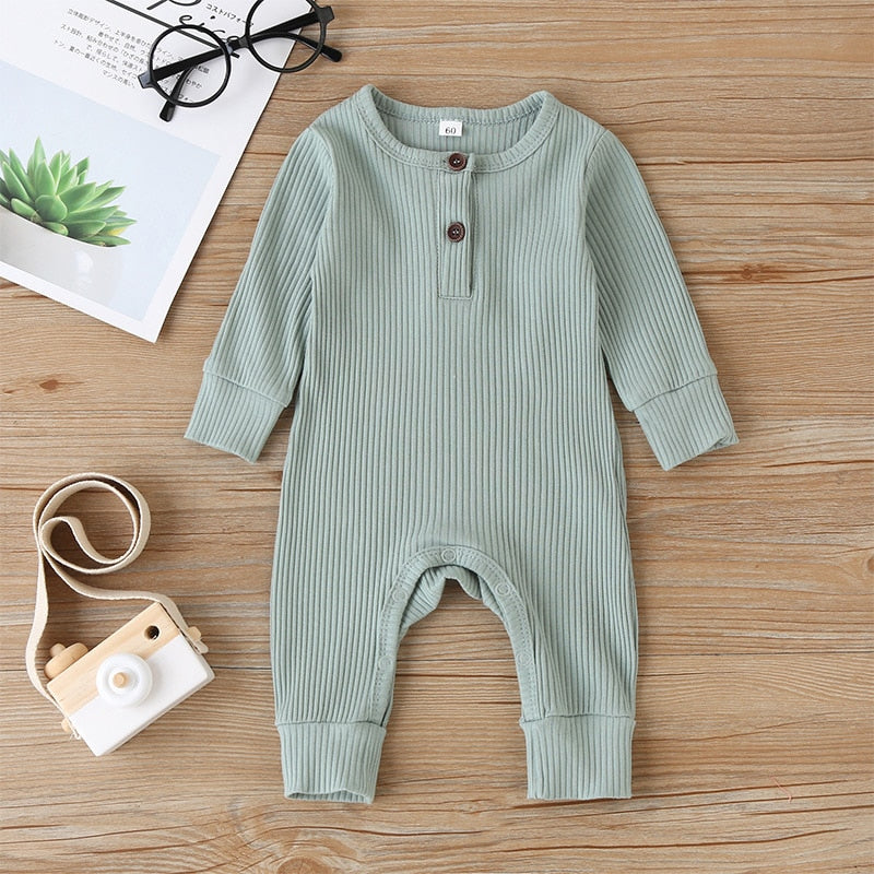 Autumn Newborn Infant Baby Boys Girls Romper Playsuit