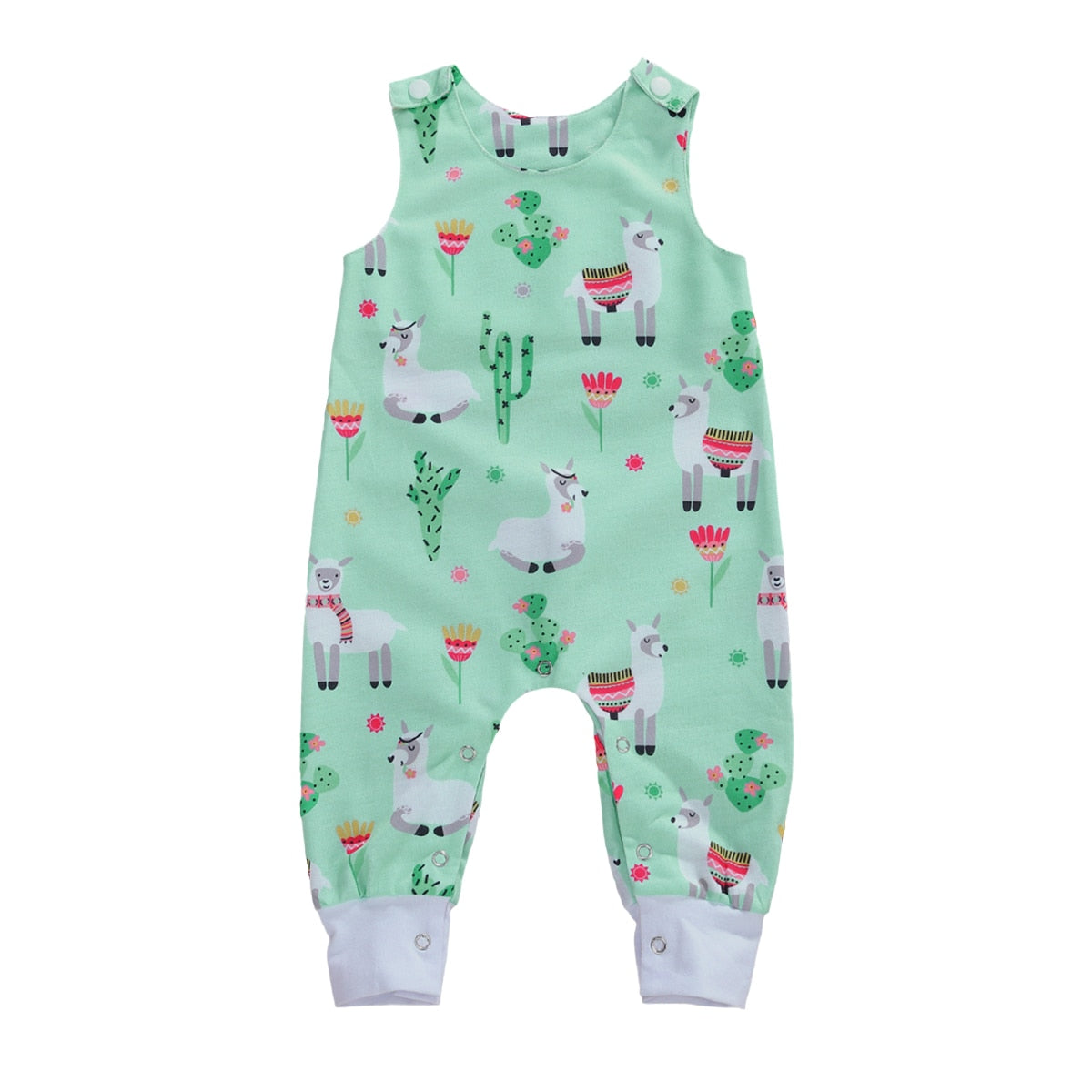 Citgeett Summer Newborn Baby Boys Girls Cotton Romper