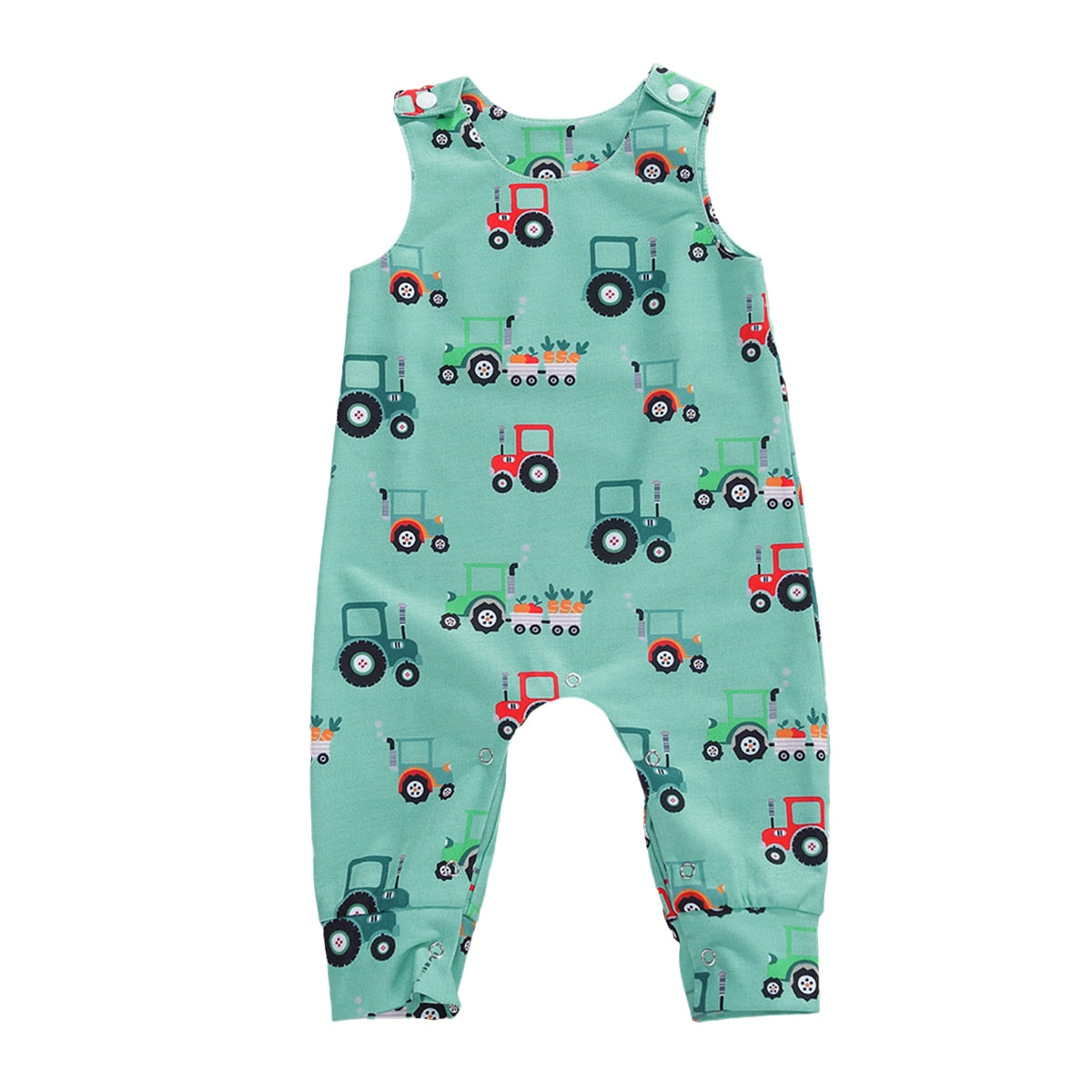 Citgeett Summer Newborn Baby Boys Girls Cotton Romper