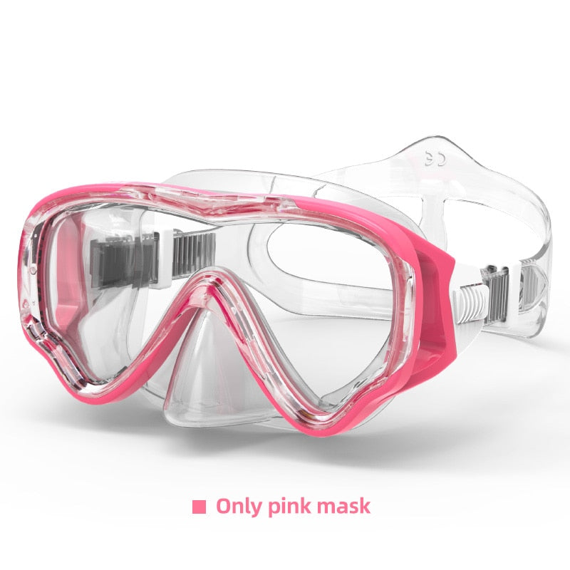 Diving mask kids Full face HD Anti Fog Scuba Mask Underwater