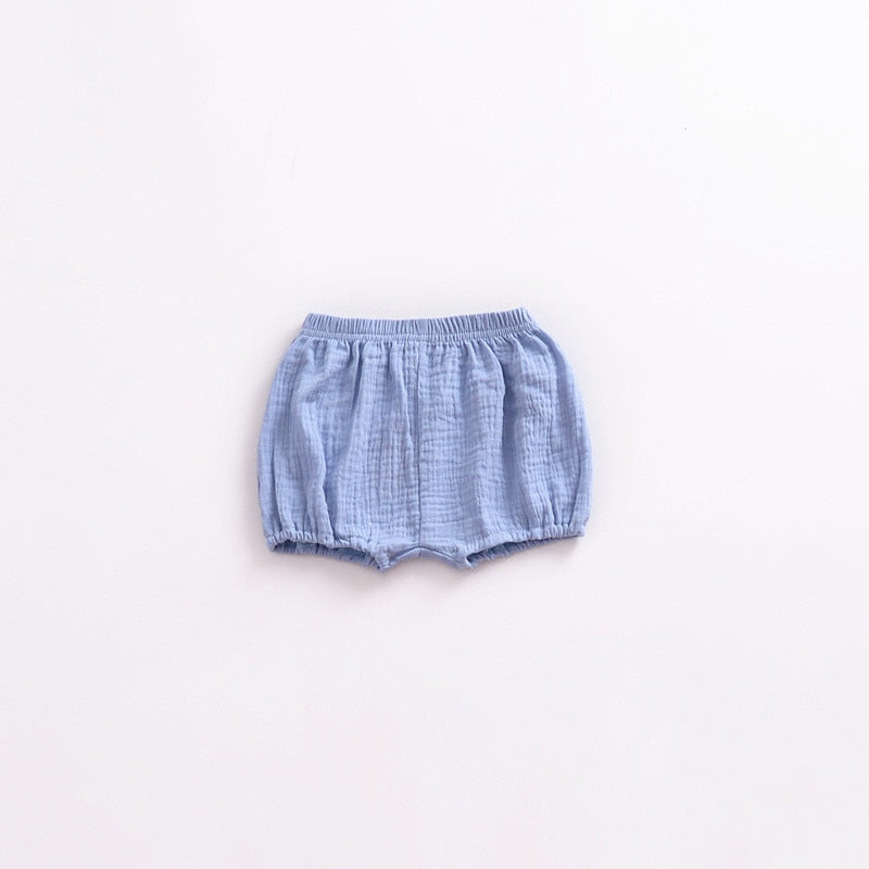 Infant Kids Harem Pants Cotton Linen Shorts Newborn Baby