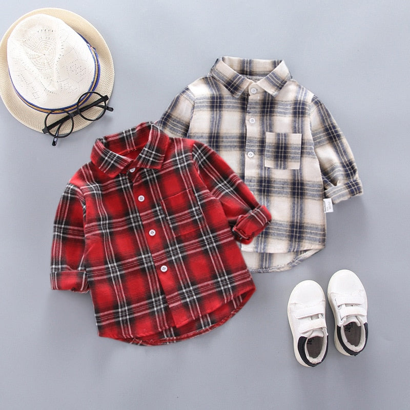 Kids Shirt Clothes Spring Thin Blouses Clothing Infant Boy