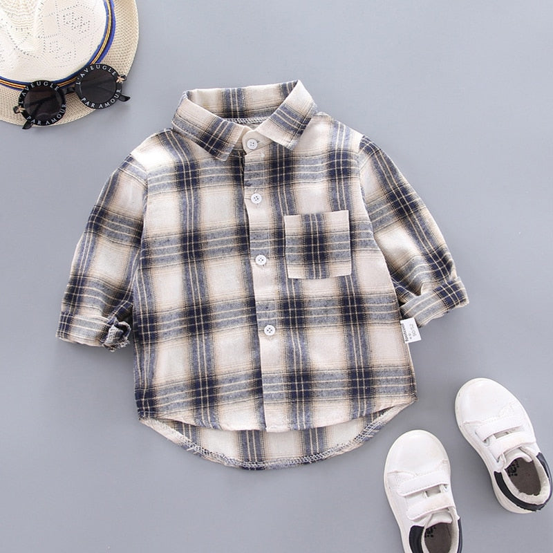 Kids Shirt Clothes Spring Thin Blouses Clothing Infant Boy