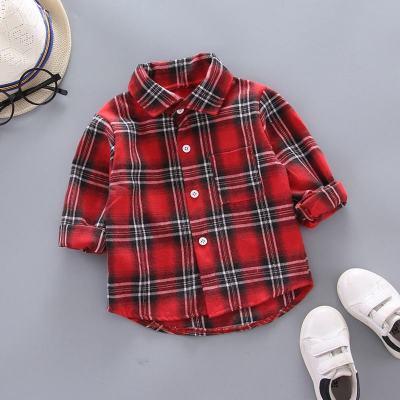 Kids Shirt Clothes Spring Thin Blouses Clothing Infant Boy