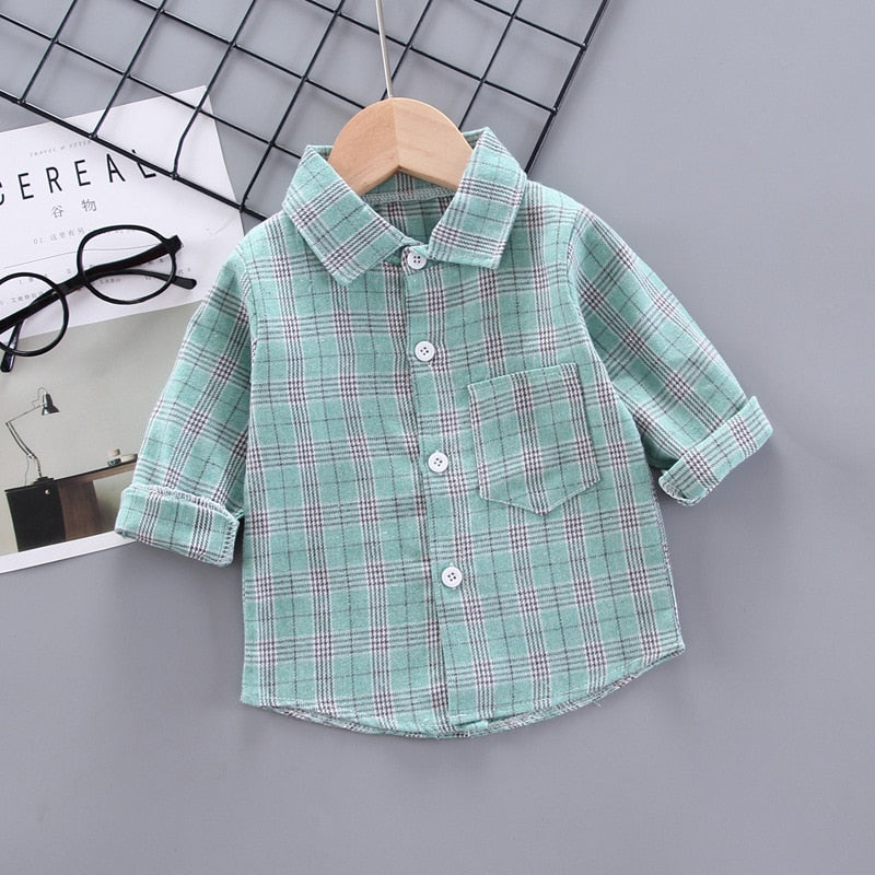 Kids Shirt Clothes Spring Thin Blouses Clothing Infant Boy