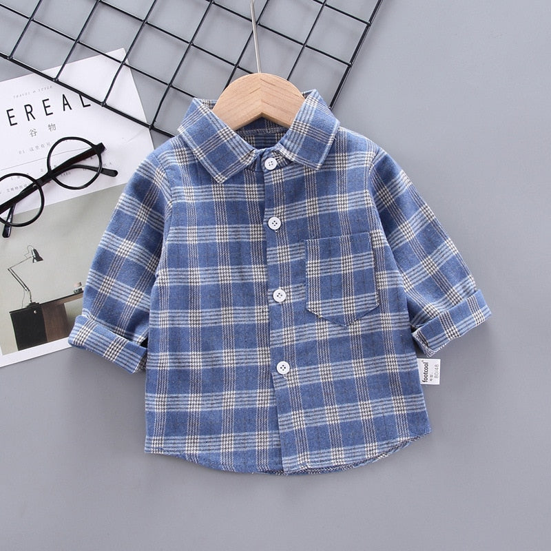 Kids Shirt Clothes Spring Thin Blouses Clothing Infant Boy