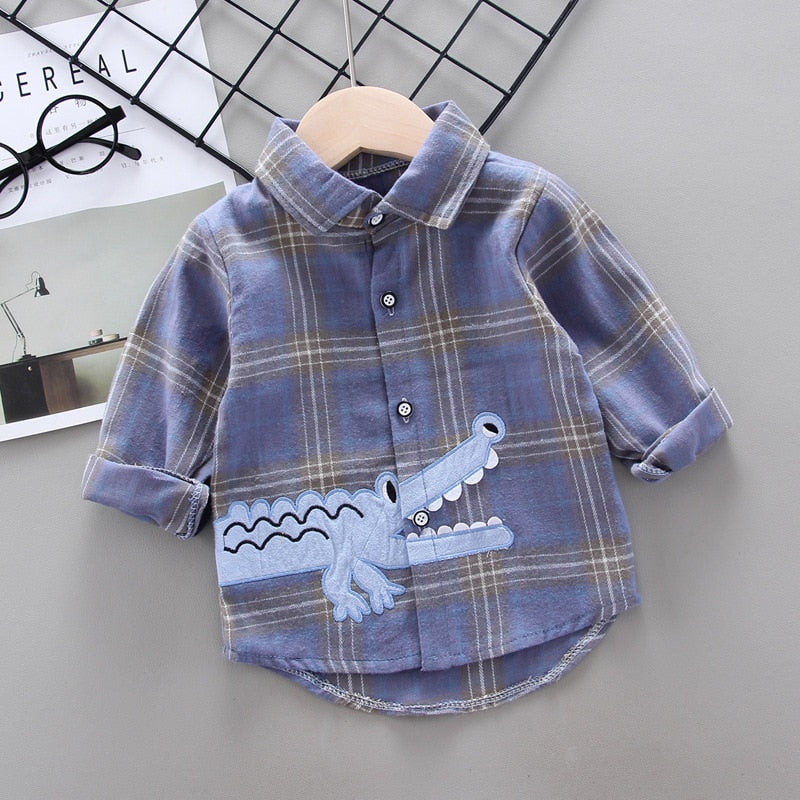 Kids Shirt Clothes Spring Thin Blouses Clothing Infant Boy