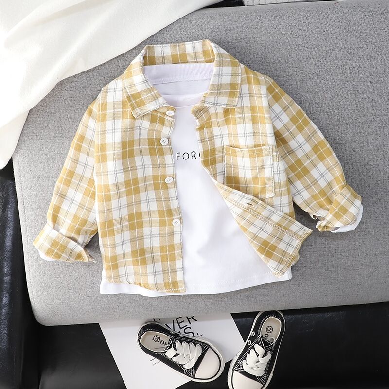 Kids Shirt Clothes Spring Thin Blouses Clothing Infant Boy