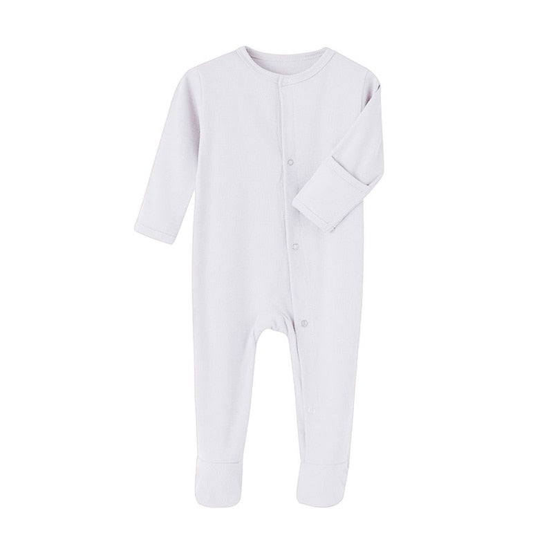 Organic Cotton Baby Rompers Footed Sleep and Play Autumn