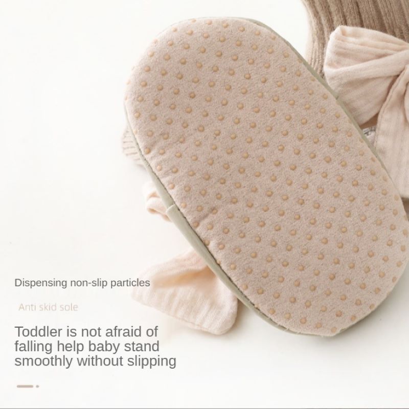 Spring Autumn Baby Girls Socks Newborn Baby Bowknot Socks