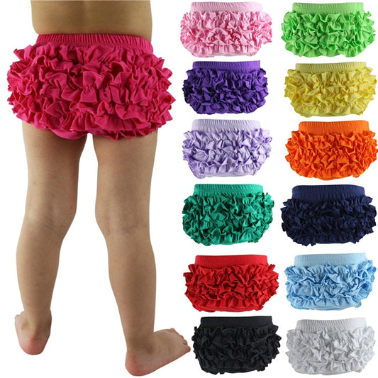 Wennikids Baby Cotton Bloomers 20 Colors Cute Tutu Design